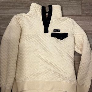 Patagonia quilted quarter button up pullover